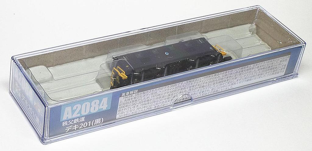 Micro Ace N Gauge Chichibu Railway Deki 201 (Black) Model Railway Electric Locomotive A2084