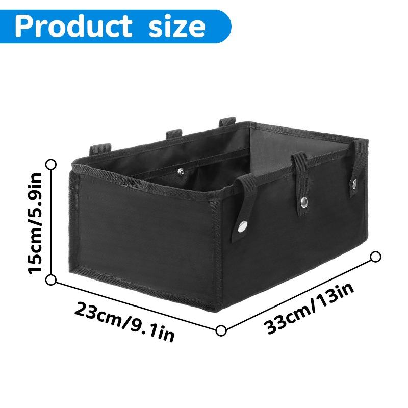 New Large Capacity Hanging Pouch Organizer Bag for Mobility Walker Bottom Storage Box for Walking Aid Convenient Essential