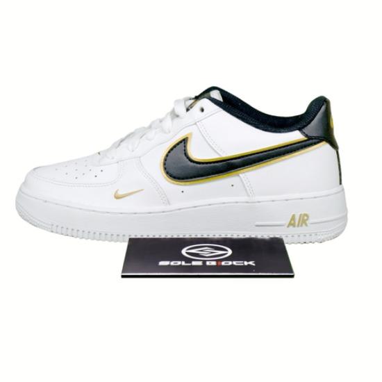 Nike Air Force 1 LV8 Low White Metallic Gold - DM3322-100