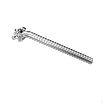 300mm Length Bicycle Seat Post, Compatible Replacement Parts, Lightweight Tube,
