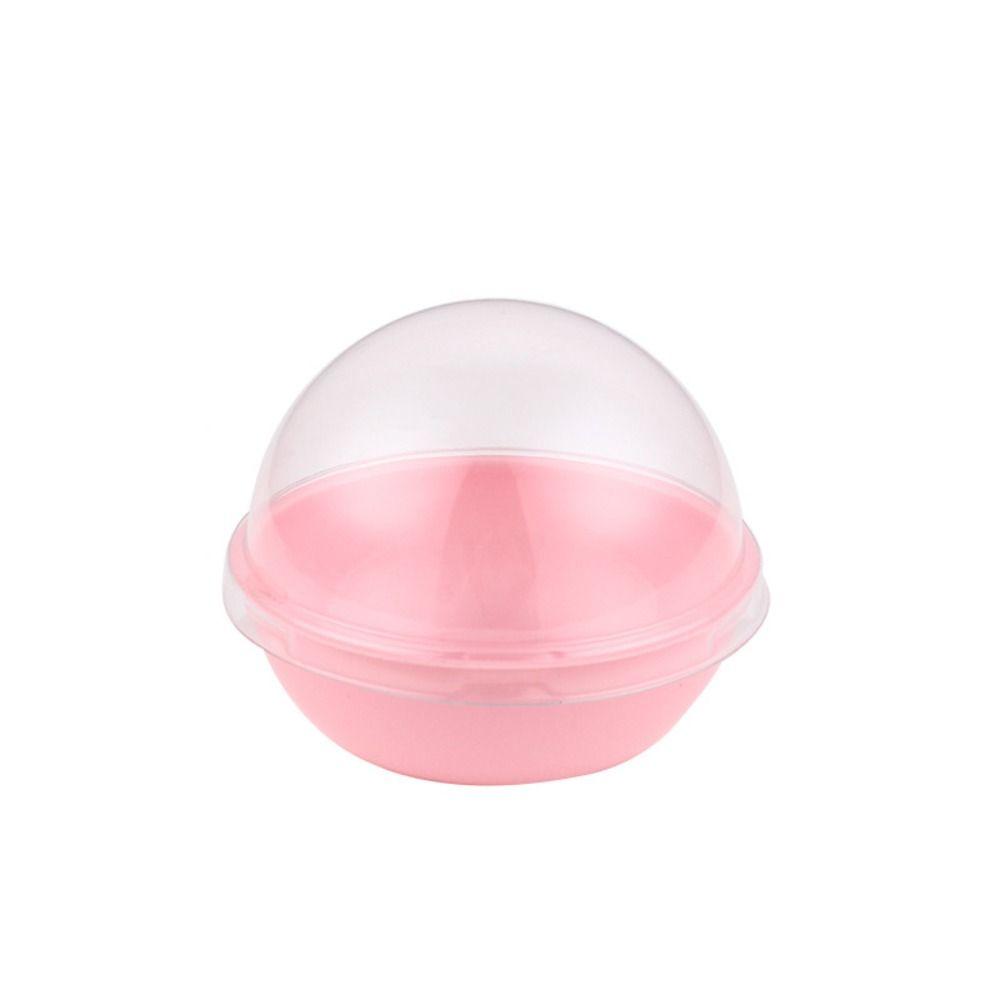 

50 шт. с прозрачной крышкой Упаковка Mooncake Коробка Индивидуально Упакованный Контейнер Macaron Печенье S розовый