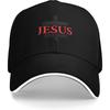 Jesus Changed My Life Cross Religious Faith Baseball Cap Polyester Casual Adjustable Dad Hat