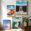 1pc Summer Party Poster HD Posters Home Room Canvas Painting Bar Cafe Decor Art Wall Painting Picture