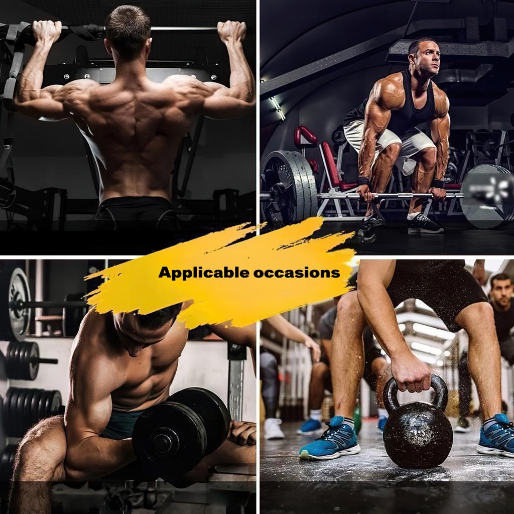 1/2PCS Weight Lifting Hooks for Men Women Fitness Wrist Brace Booster Bands Non Slip Grip Support Wraps for Power Lifting Gym 1