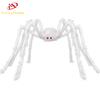 Fancyfamily Halloween White Plush Simulation Spider Horror Courtyard Decoration Prank Haunted House Escape Room Decoration