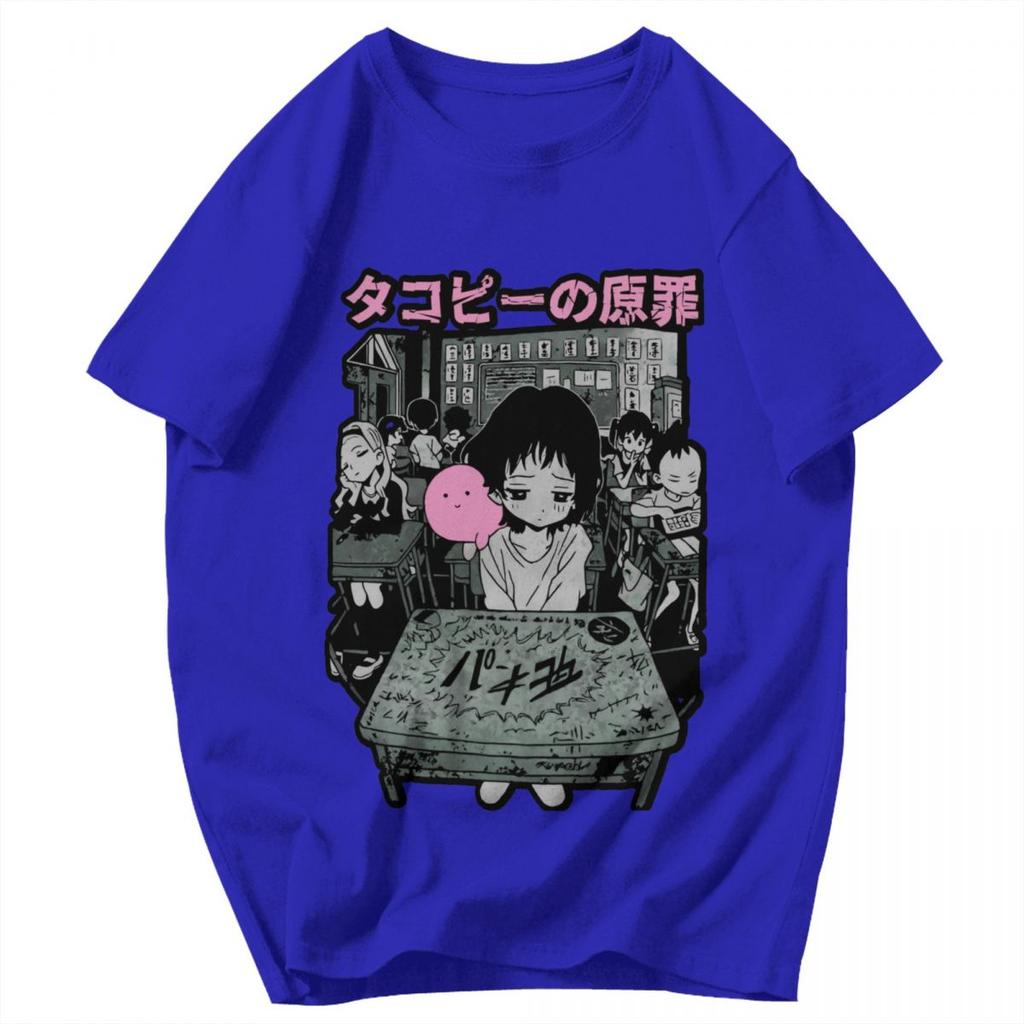 Men T Shirt Takopis Original Sin Takopi Summer Y2K Graphic Tees Unisex Clothing T Shirts