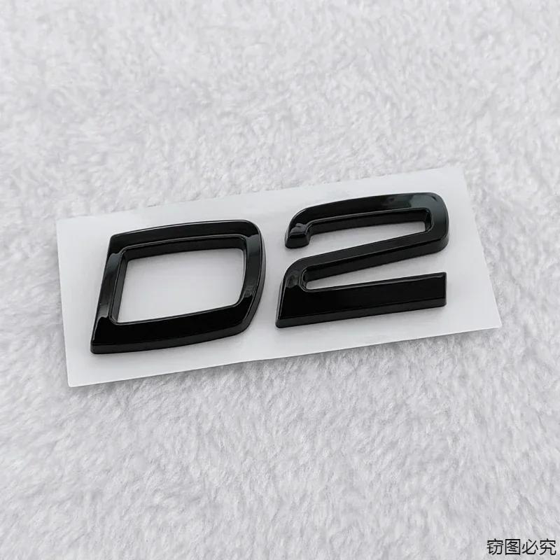 3D Car ABS Rear Trunk Badge Emblem Sticker for Volvo D2 D3 D4 D5 D6 D7 Logo V40 S40 S60 S70 S80 V50 Exterior Accessories