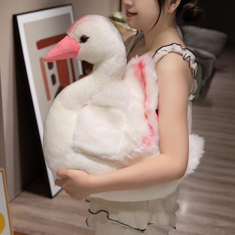 New Style Plush Swan Rag Doll - Perfect for Weddings and Gifts