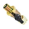 18mm Thread Air Brake Cut Off Valve Metal Front Wheel Control Valve Heavy Duty Truck Replacement Parts