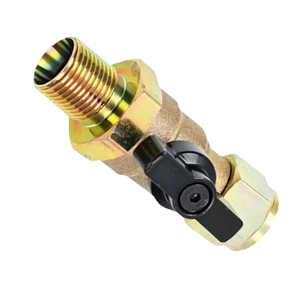18mm Thread Air Brake Cut Off Valve Metal Front Wheel Control Valve Heavy Duty Truck Replacement Parts