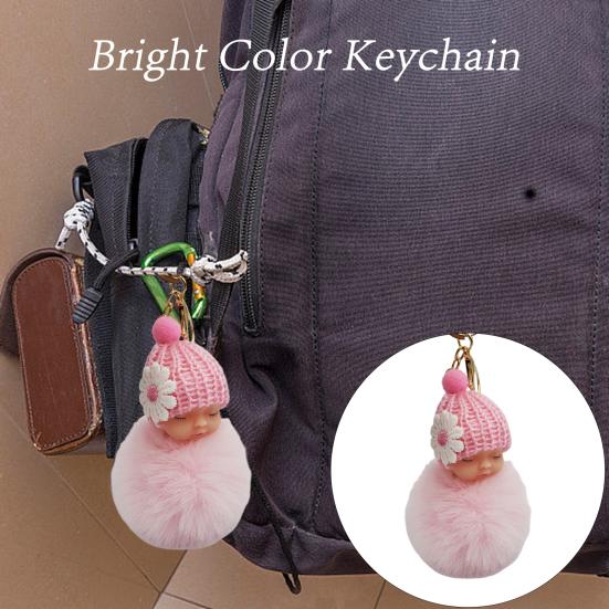 

Плюшевый брелок Yousheng, очаровательный брелок для спящей куклы, стильная сумка, подвесной кулон для автомобиля, украшение дома