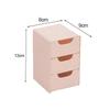 Chic 3-Tier Desk Organizer With Drawers - Ideal For Office Supplies, Jewelry & Cosmetics Storage - Portable Divider Box