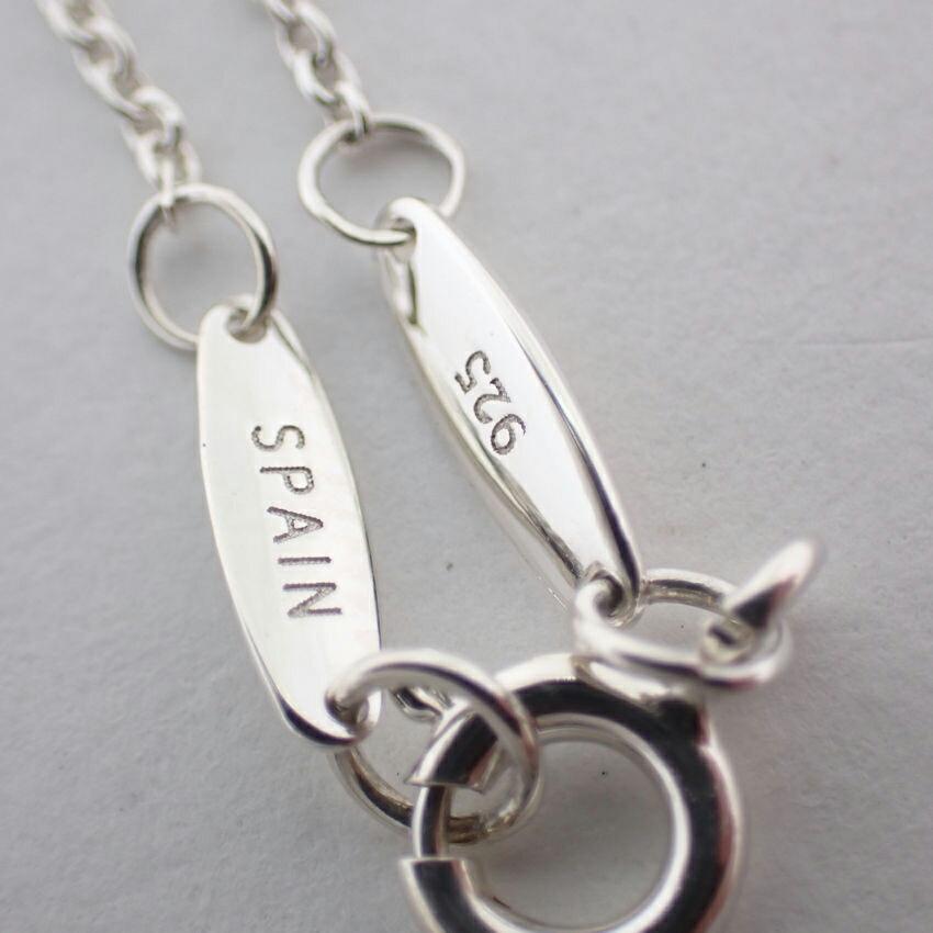 [Used] TIFFANY 925 Teardrop Pendant/Necklace/j69-10