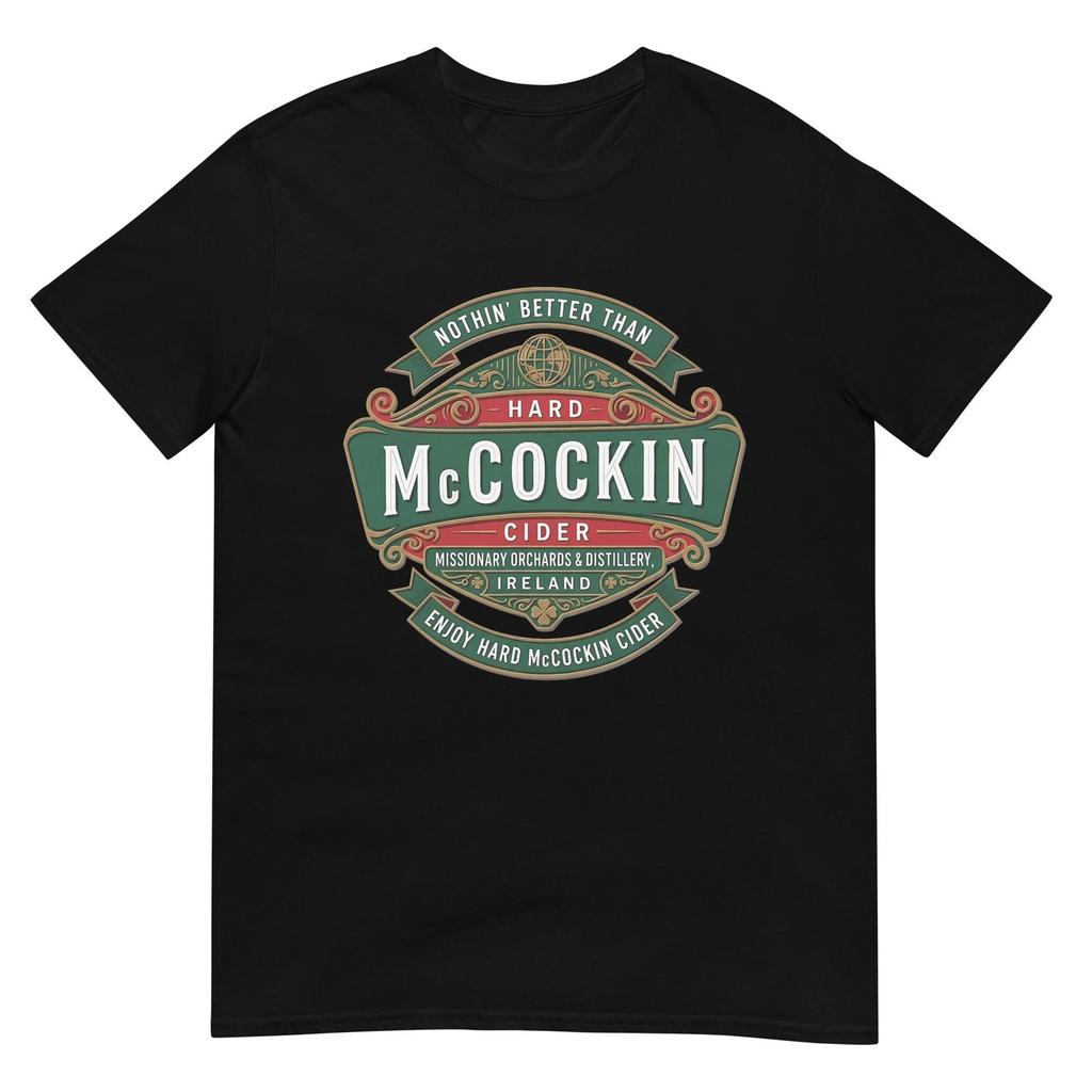 St Patrick’s Day McCockin Cider Funny Adult Humor for Men T-Shirt