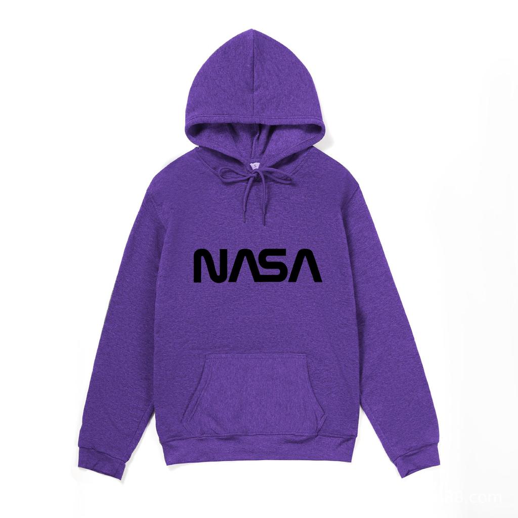 NASA Unisex Plus Samt Hoodie: Jugend Mode Pullover