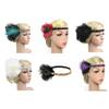 Podoabă de cap Gatsby Pene Podoabă de cap pentru mascaradă Podoabă de cap cu pene Carnavaluri