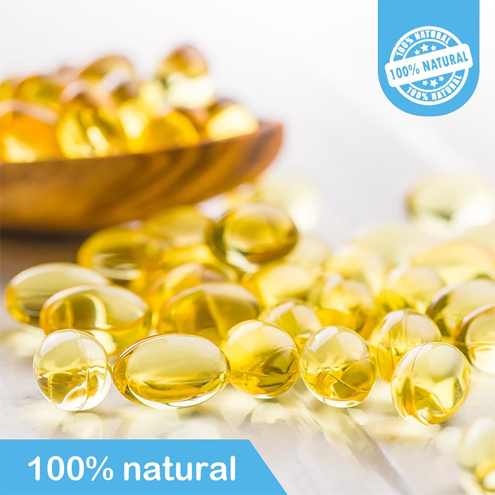Fish Oil 3600 Mg Dietary Supplement, With Omega-3 2160 Mg, 120 Softgels Per Bottle