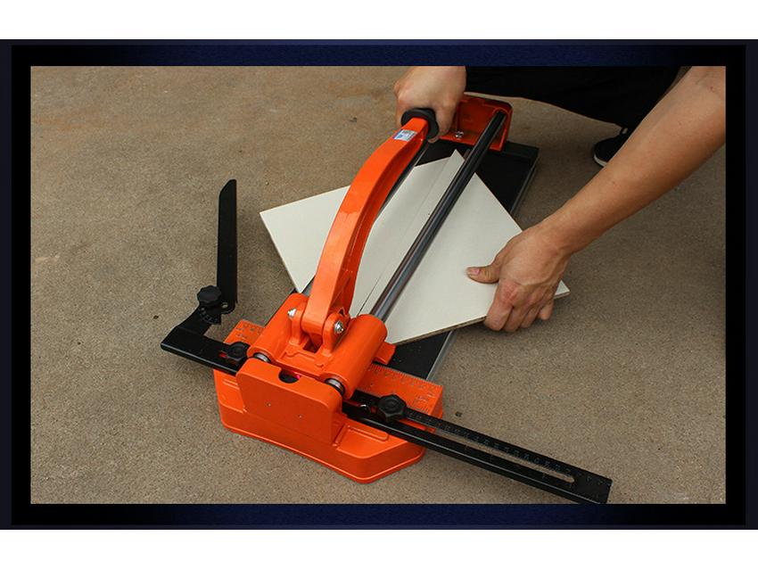 800mm High-Precision Manual Tile Cutter with Dual-Track Aluminum Alloy System
