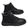 Winter Velvet Warm Martin Boots British Style Retro Leather Shoes Youth High-top Outdoor Cotton Shoes