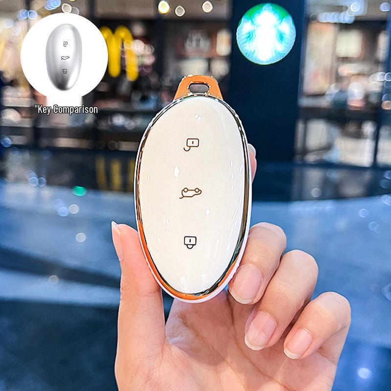 

Compatible with 24 Models: Feifan R7, MARVELR/ER6, and F7 High-End Car Key Case with Buckle