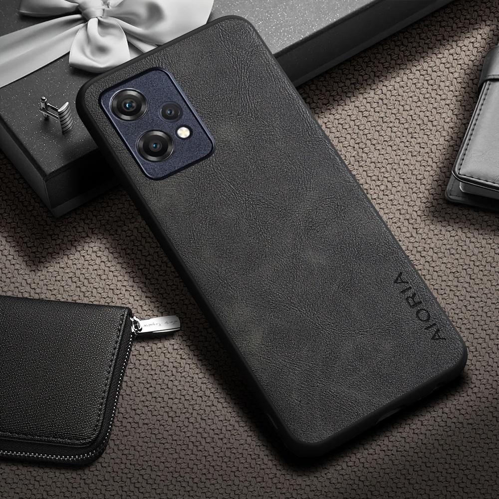 Phone Case - Luxury Retro Faux Leather Phone Case for Oneplus Nord CE CE5 CE4 CE3 CE2 Lite 5G N30 Matte Soft Bumper Hard Back Cover  Case