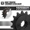 NICECNC For Honda XR650L XR 650L 1993-2025 2024 Moto SuperPinion 15T Front Sprocket High-strength 20CrMnTi Steel Alloy