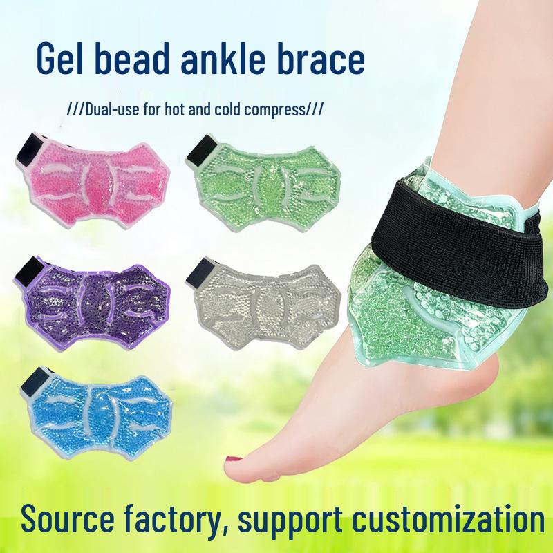 

Plush Reversible Hot/Cold Compress Ankle & Foot Protector - Essential Family Wellness Item Blue