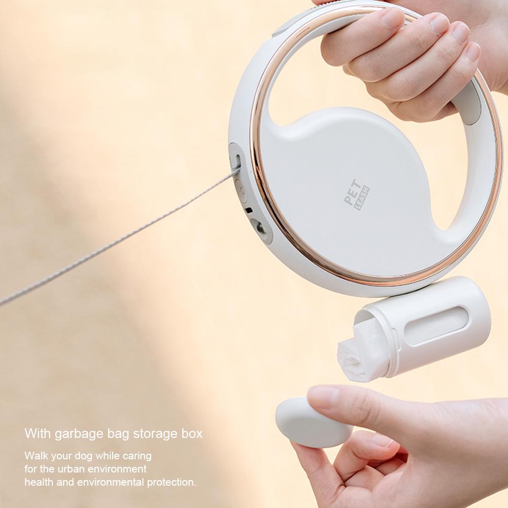 3 Meters Automatic Retractable Pet Leash Portable Dog Leash Bright Lighting Reflective Strip Traction Rope Belt Dog Cat Supplies