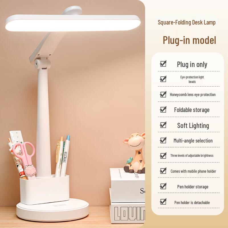 Portable Rechargeable Eye-Care LED Desk Lamp