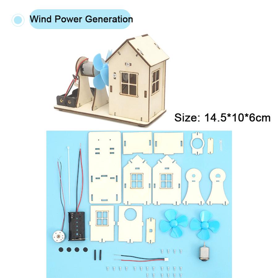 DIY Science Experiment Physical Model STEM Kit Handmade Assembly Craft Technology Kids Educational Toy Project for School Supply