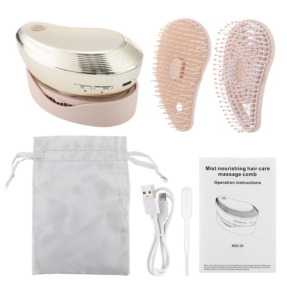 

Scalp Applicator Comb Massage Head Hair Growth Regrowth Treatment Liquid Serum Essential Oil Brush for Prevent Hair Loss Care золотой