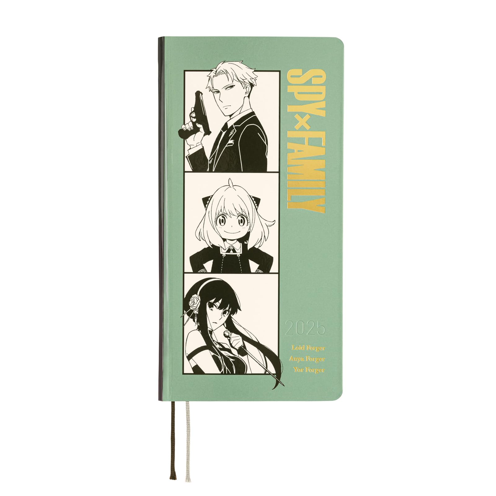 

Hobonichi Techo 2025 Weeks English Version Family Certificate Stamp Starts in January Weekly Notebook Weekly Left Slim Portrait SPY×FAMILY/Folger
