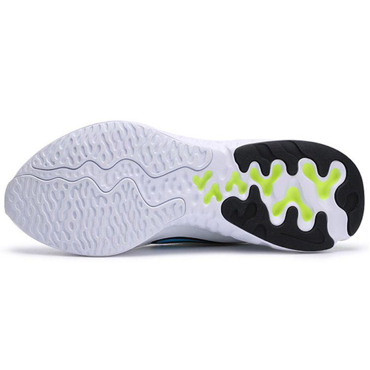 Nike Renew Run 2 Volt Men Sneakers White Black Light-Blue-Fury CU3504-100