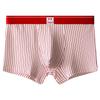 Men's Pure Cotton Underwear Breathable Striped Underwear Men's Sports Flat Corner Shorts