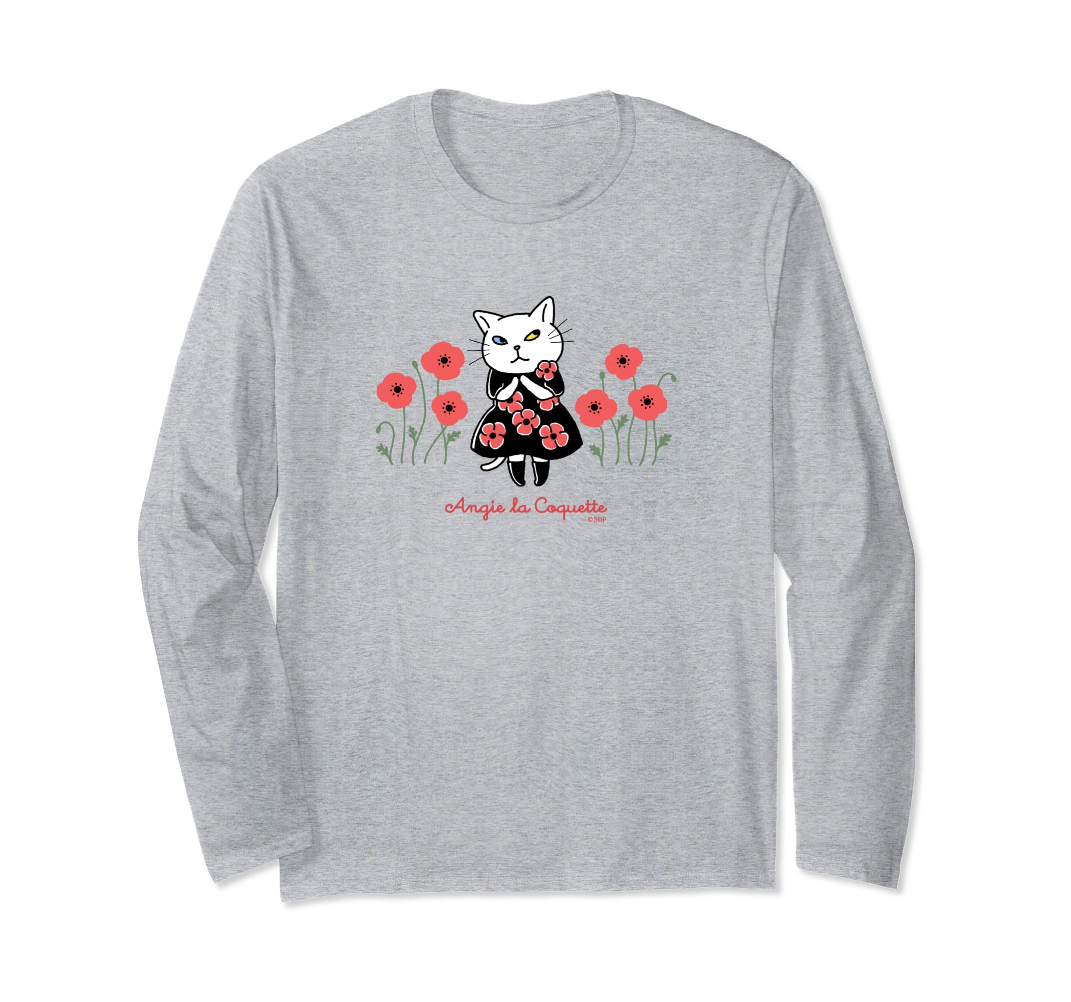 

Angie La Coquette Beautiful Angie Flower Dress Long Sleeve / T-Shirt серый