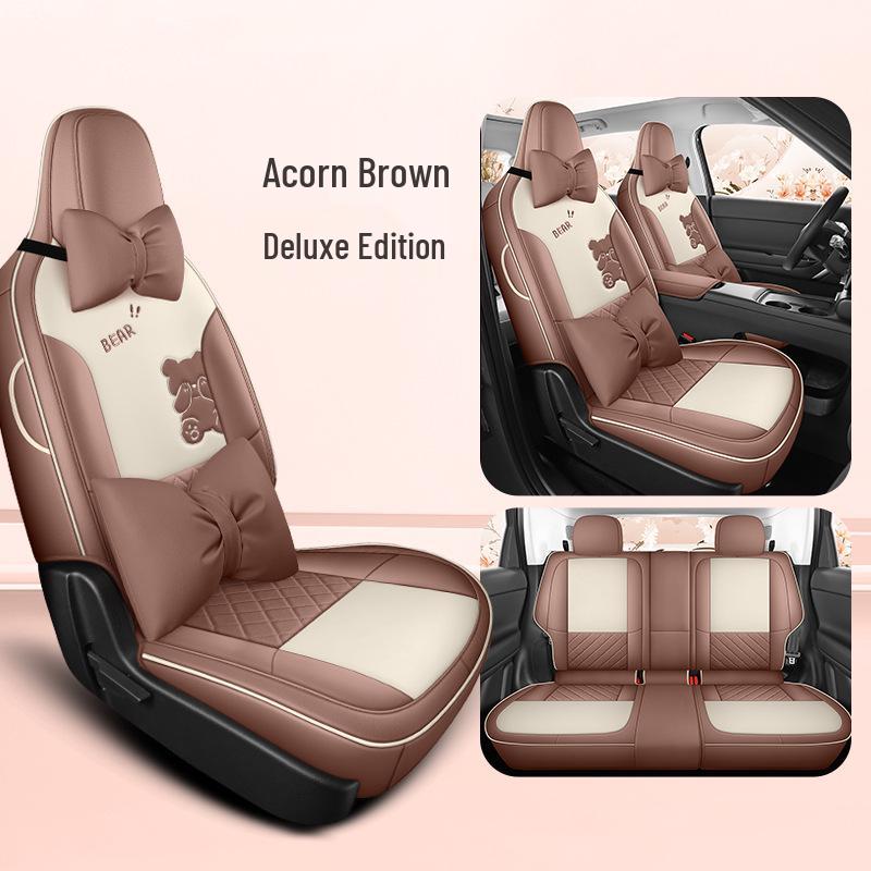 Leapmotor A10 Leather Seat Covers: All-Season, Full Coverage Car Seat Cushions