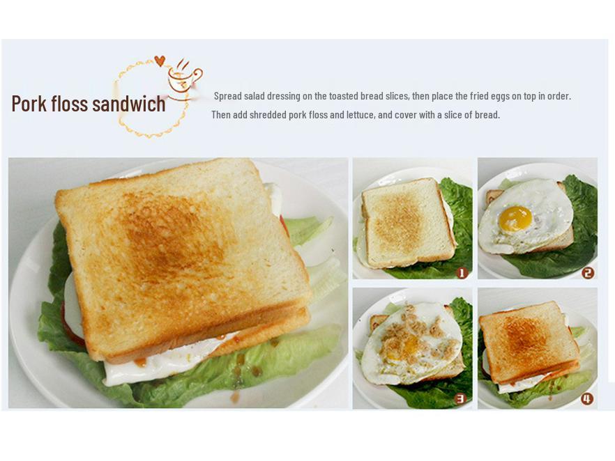 Automatic Sandwich Maker & Toaster Oven for Home Use