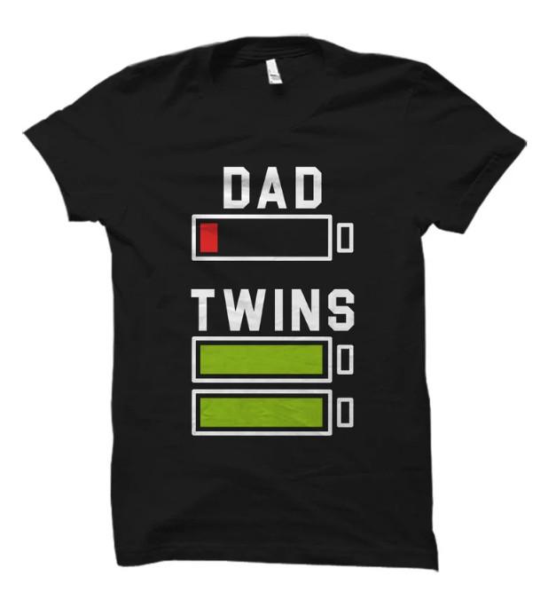 Новая футболка Папа близнецов. Подарок папе двойняшек. Подарок папе близнецов. Футболка для близнецов 3XL