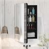 VEVOR Medicine Cabinet, 16.5 x 27.5 inch, Medicine Cabinet for Bathroom with Mirror, Aluminum Frame Bathroom Wall Cabinet, 3-layer Adjustable Shelves