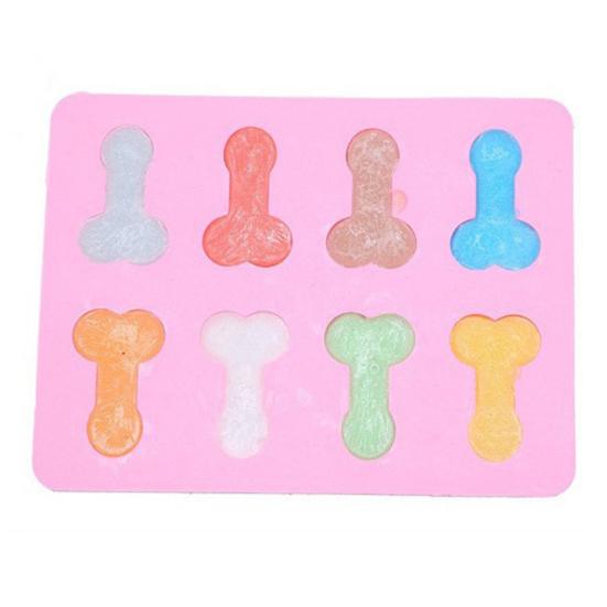 Cake Mold 8 Grids Handmade Silicone Home Baking Tool for Kitchen