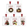 2D Acrylic Christmas Clip Ornament Holder Hanging Pendant Set