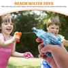 2/5/10pcs Plastic Mini Water Guns Transparent Squirt Water Guns Children Toy For Outdoor Beach Summer Outdoors Swimming Pool TMZ