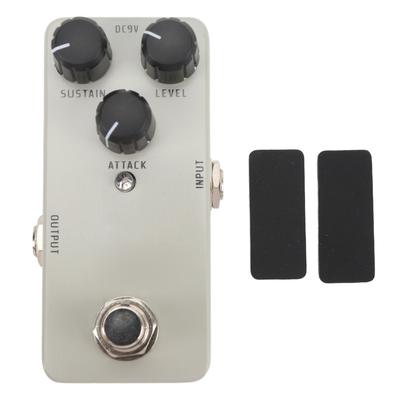 Compressor Pedal Mini Guitarra Elétrica Circuito Analógico Completo Efeito Único True Bypass DC 9V
