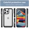 For iPhone 15 Pro TPU+Acrylic Shockproof Mobile Phone Back Cover Clear Protective Case