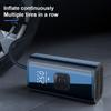 3-in-1 Car Wireless Air Pump with LED Light Portable Car Inflator Pump Bicycle Air Compressor for Automobile Bicycle Ball