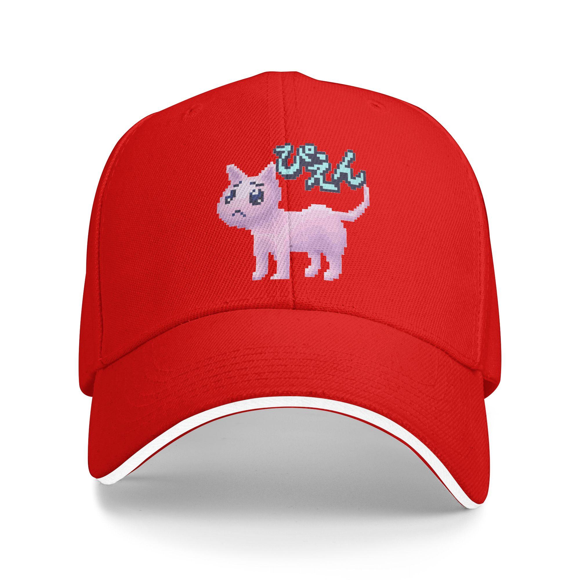 

AmeChan Needy Streamer Overload Baseball Cap y2k Funny Trucker Hat Summer Unisex Men Outdoor Sports Baseball Caps One Size