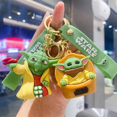 Schlüsselanhänger Baby Mandalorianer Niedlich Epoxid Taschenanhänger Zubehör Kleine Geschenke