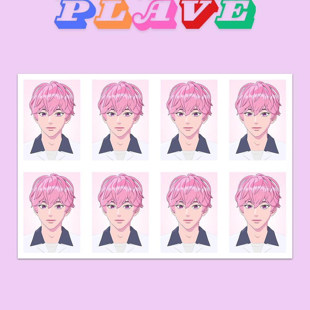 PLAVE Group 2024 ID & Passport Photos: PLAVELIST Asterum NOAH One-Inch Portraits