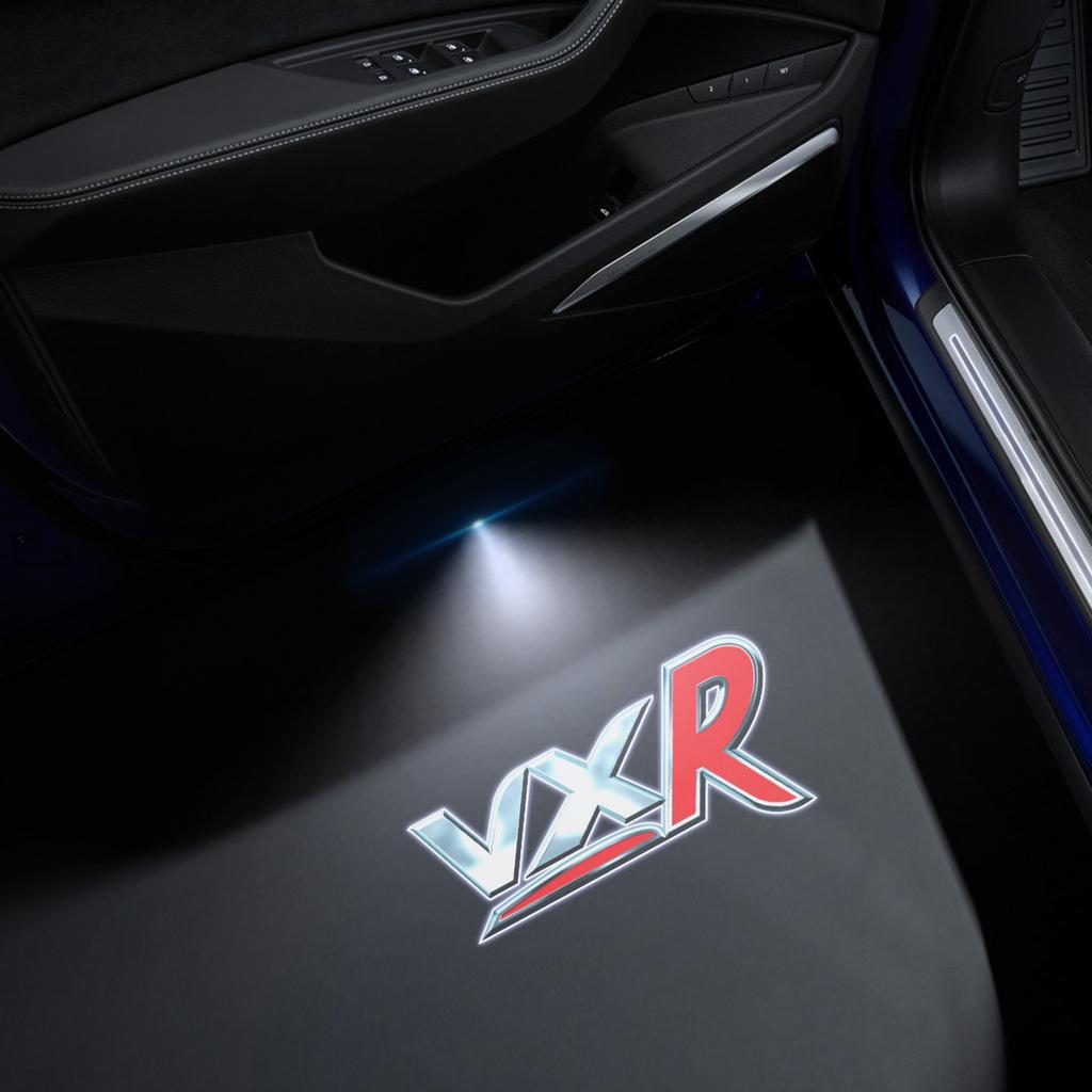 1/2 Stück VXR Auto Tür Willkommensleuchten Laser Projektor Logo Drahtlose Erkennung für Vauxhall Opel Zafira Signum Corsa Maloo Insignia