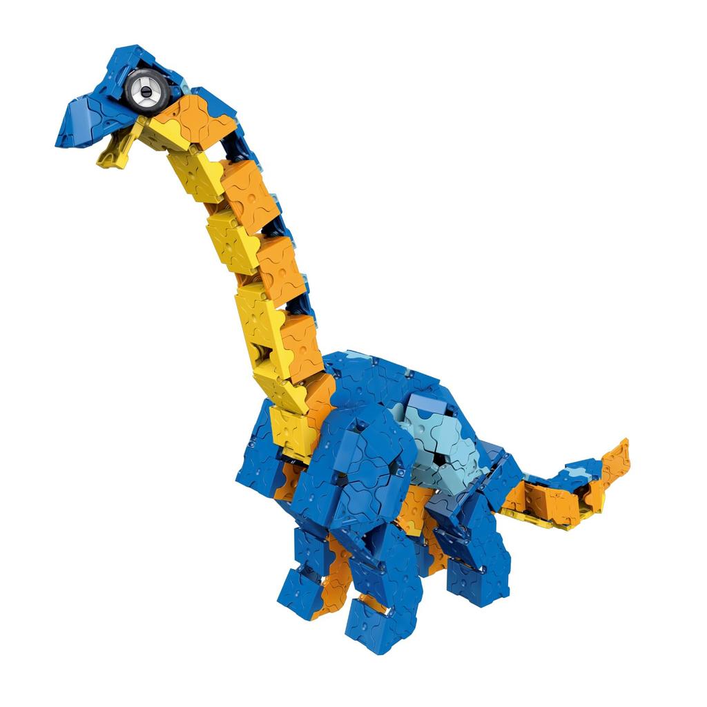 Yoshiritsu LaQ Dinosaur World Dino Kingdom Plastic Container pieces 8 SP L009425 Ver. (980 + pieces) [New Specifications]